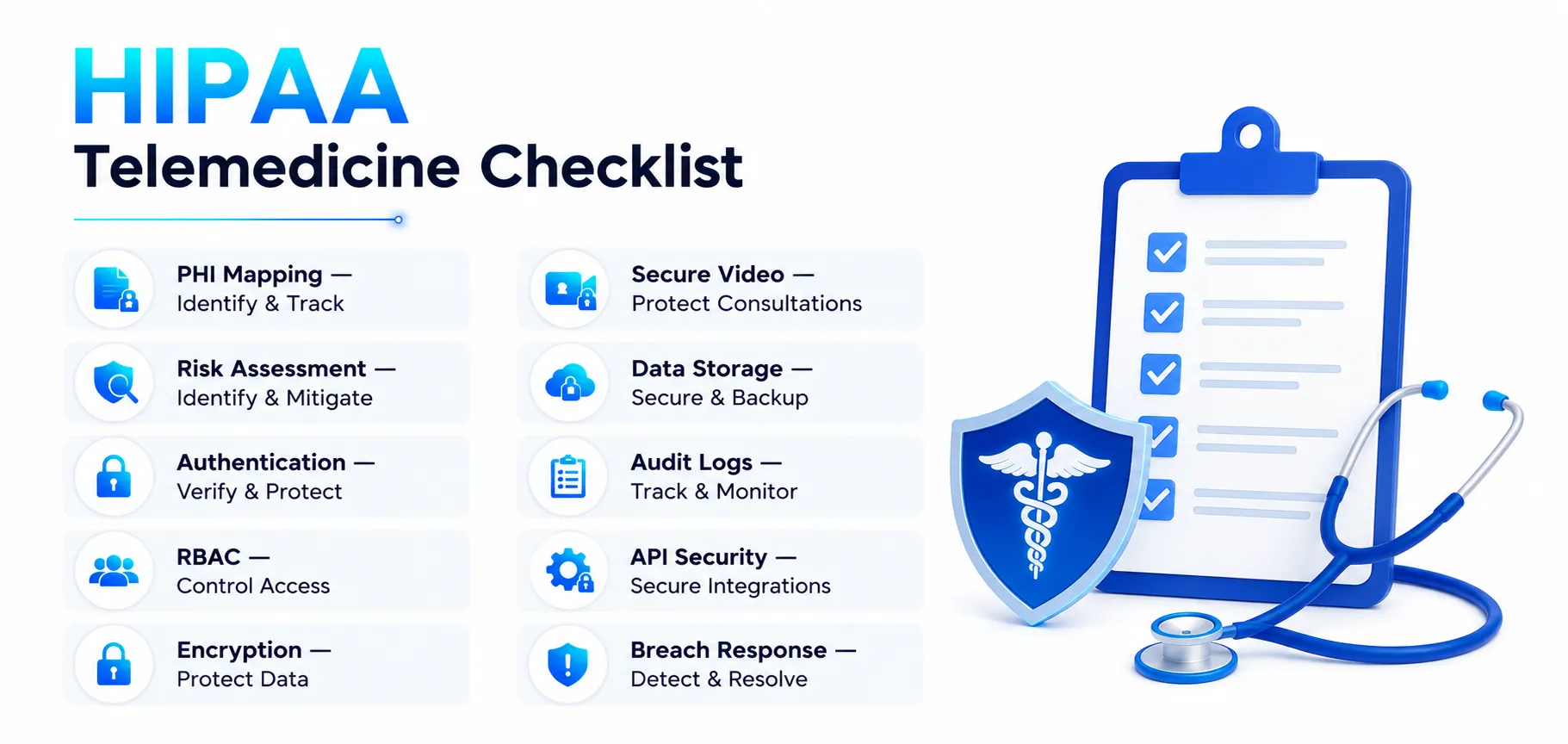 HIPAA Telemedicine Checklist