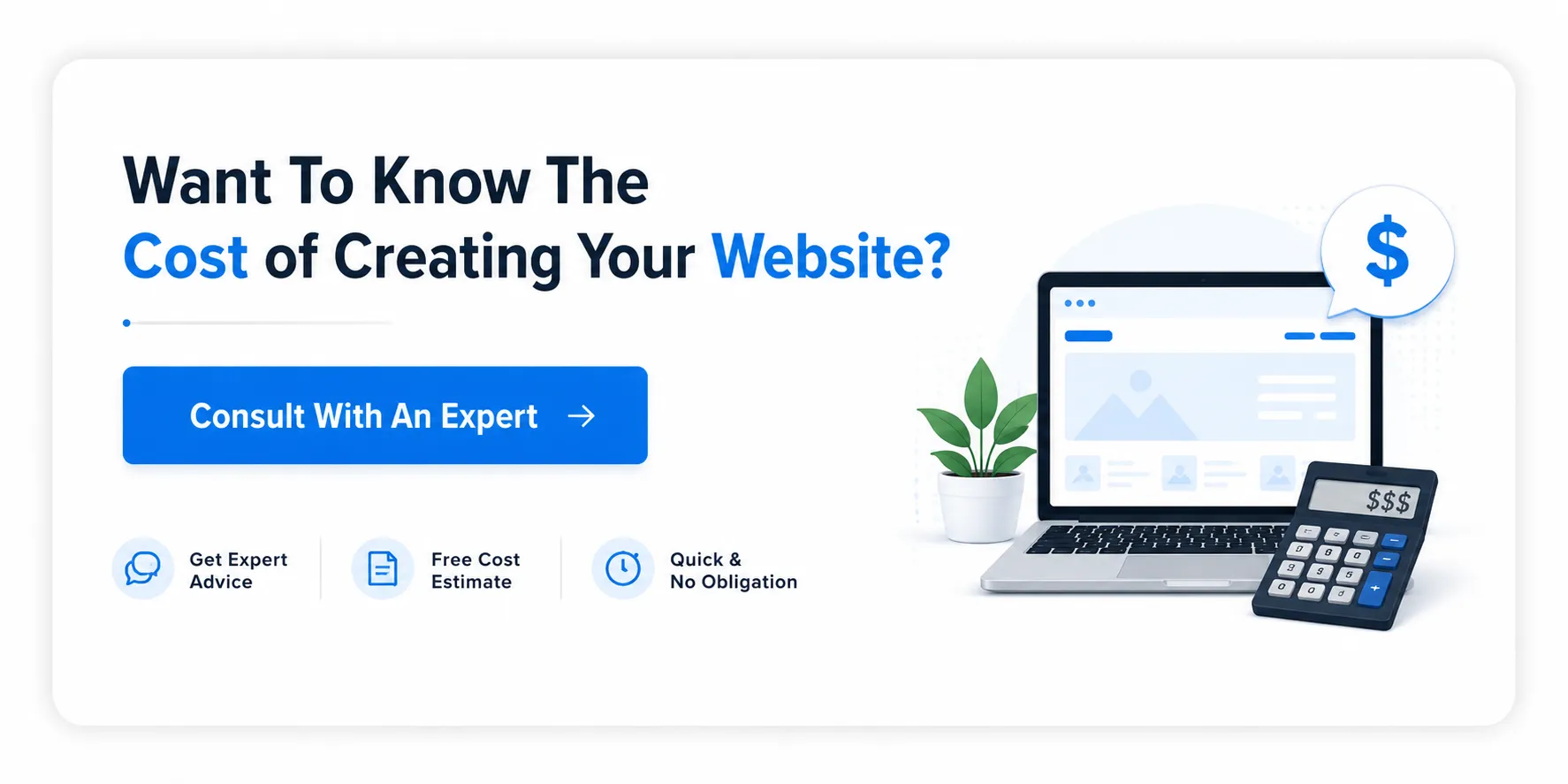 cost of website creation