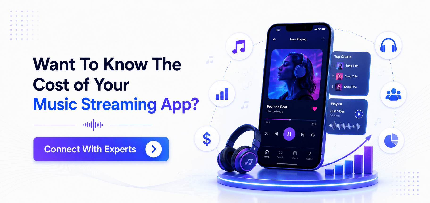 Want To Know The Cost of Your Music Streaming App